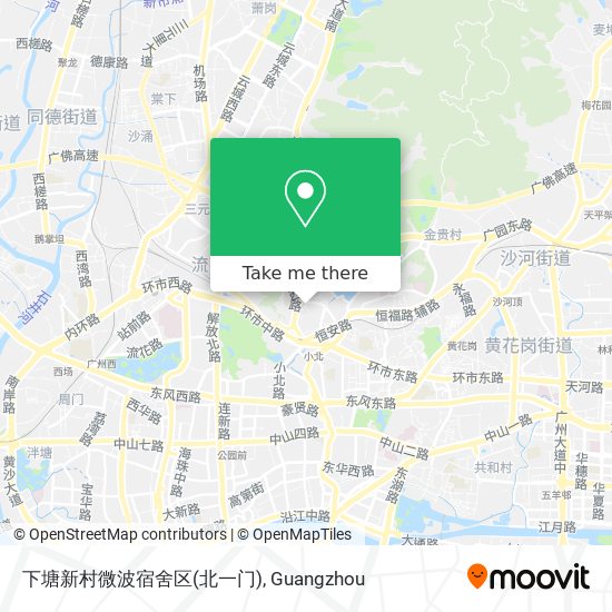 下塘新村微波宿舍区(北一门) map