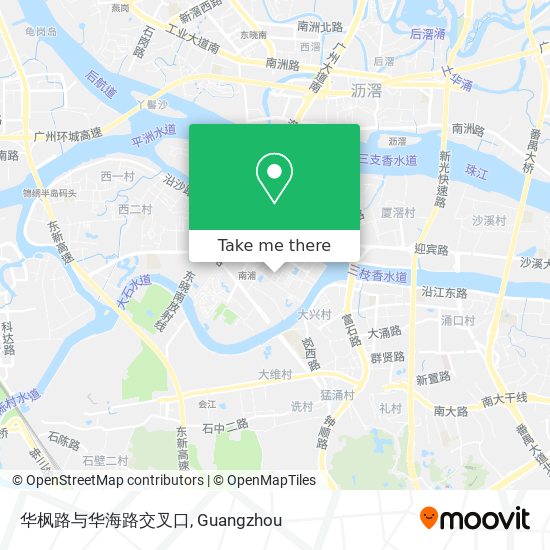 华枫路与华海路交叉口 map