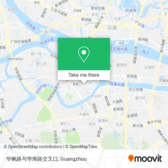 华枫路与华海路交叉口 map