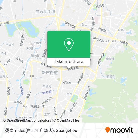 婴皇mides(白云汇广场店) map