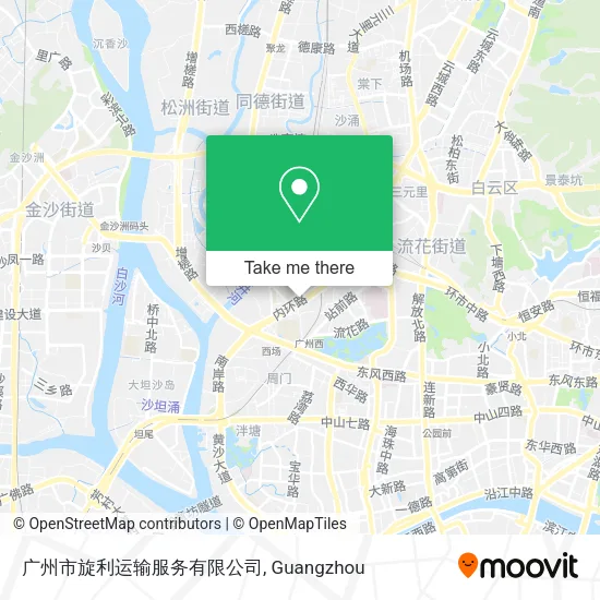 广州市旋利运输服务有限公司 map