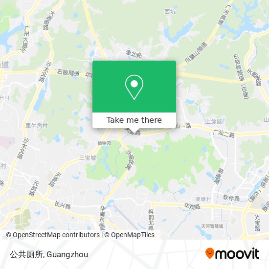 公共厕所 map