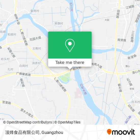 顶烽食品有限公司 map