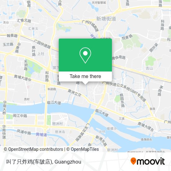 叫了只炸鸡(车陂店) map