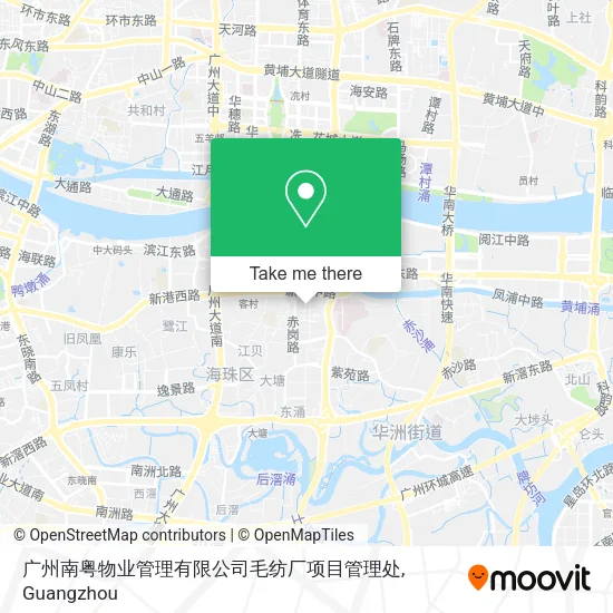 广州南粤物业管理有限公司毛纺厂项目管理处 map