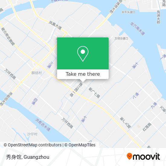 秀身馆 map