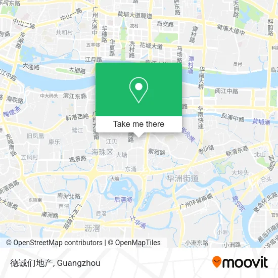 德诚们地产 map