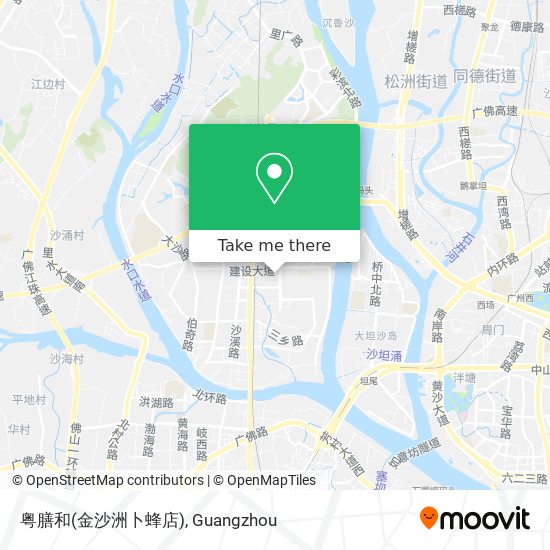 粤膳和(金沙洲卜蜂店) map