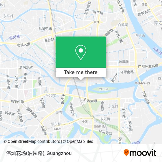 伟灿花场(波园路) map
