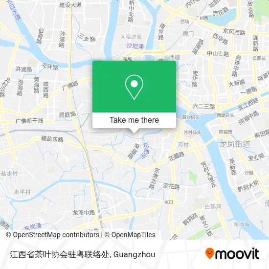 江西省茶叶协会驻粤联络处 map
