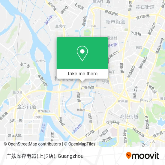 广荔库存电器(上步店) map