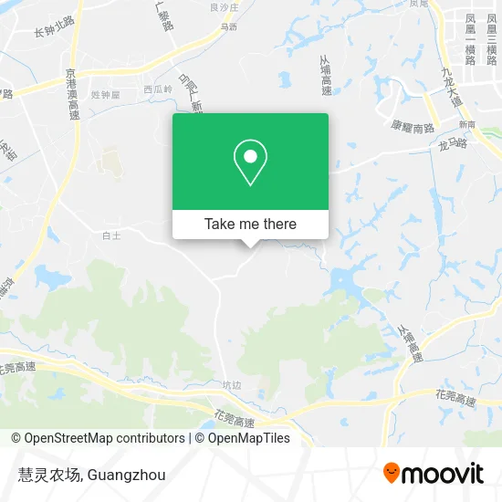 慧灵农场 map