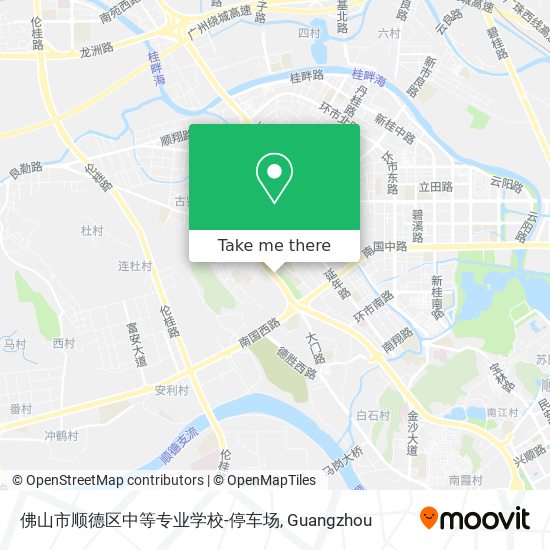 佛山市顺德区中等专业学校-停车场 map