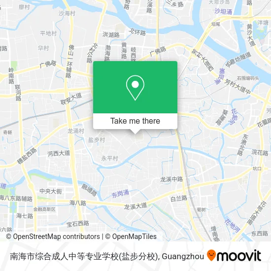 南海市综合成人中等专业学校(盐步分校) map