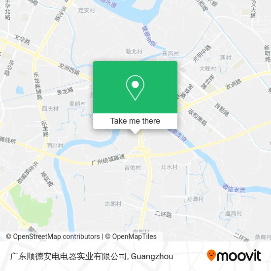 广东顺德安电电器实业有限公司 map