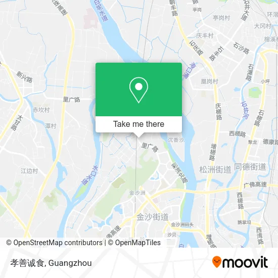 孝善诚食 map