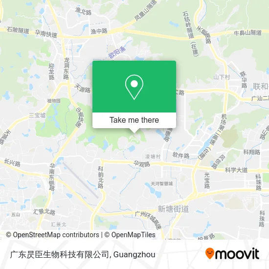 广东昃臣生物科技有限公司 map