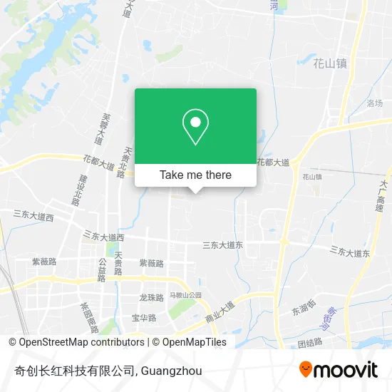 奇创长红科技有限公司 map