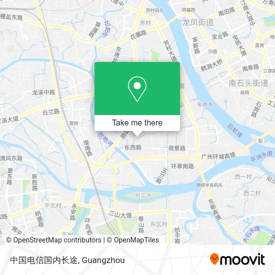 中国电信国内长途 map
