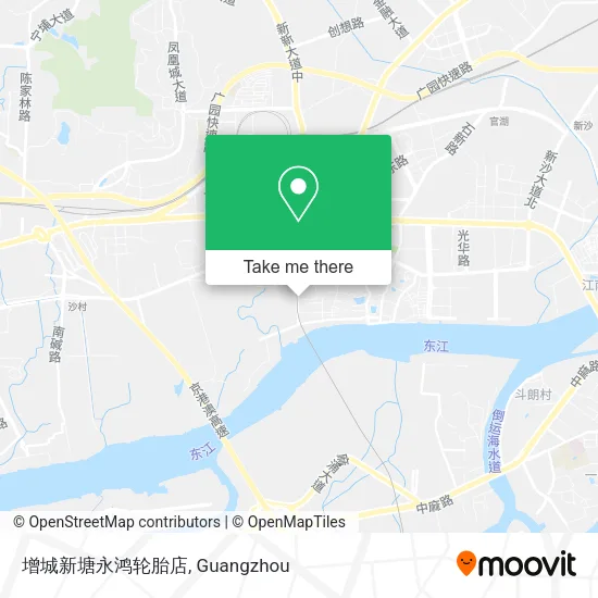 增城新塘永鸿轮胎店 map