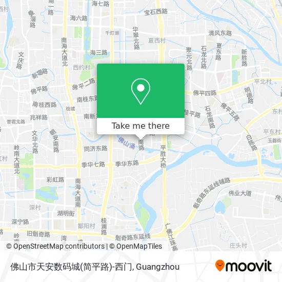 佛山市天安数码城(简平路)-西门 map