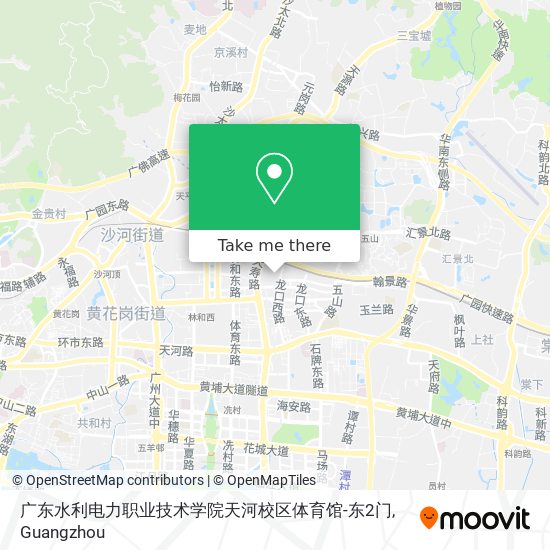 广东水利电力职业技术学院天河校区体育馆-东2门 map