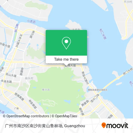 广州市南沙区南沙街黄山鲁林场 map