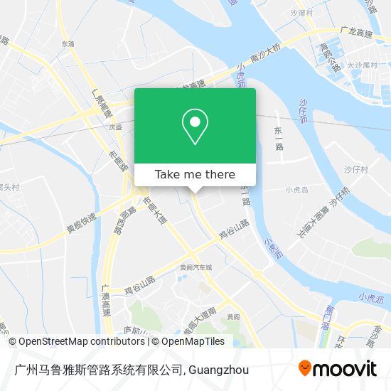 广州马鲁雅斯管路系统有限公司 map