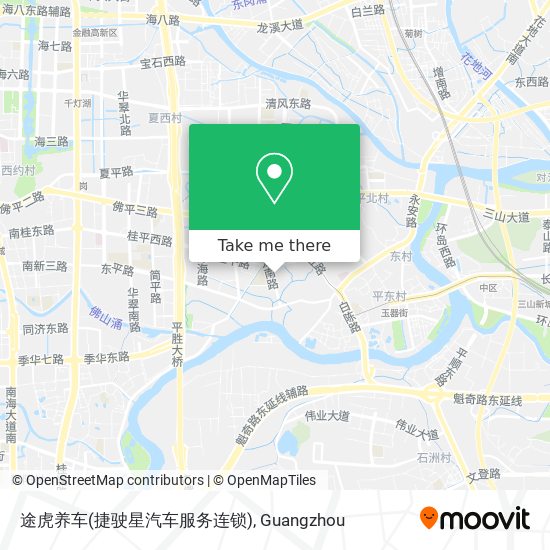 途虎养车(捷驶星汽车服务连锁) map