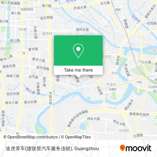 途虎养车(捷驶星汽车服务连锁) map