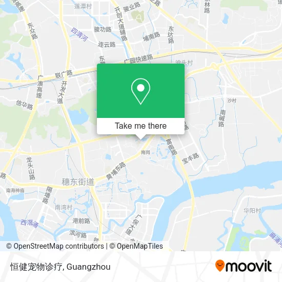 恒健宠物诊疗 map