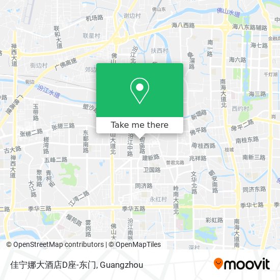 佳宁娜大酒店D座-东门 map