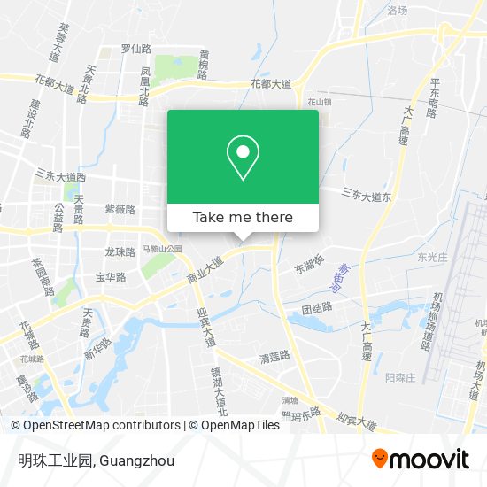 明珠工业园 map
