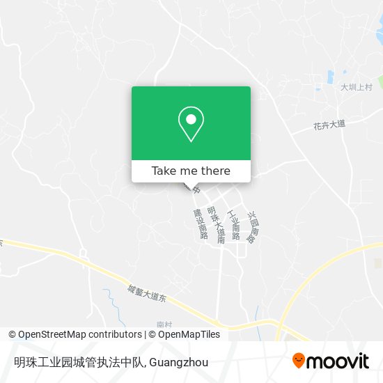 明珠工业园城管执法中队 map