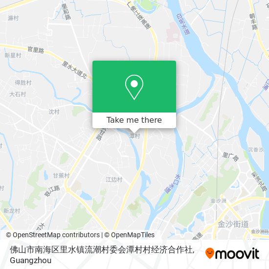 佛山市南海区里水镇流潮村委会潭村村经济合作社 map
