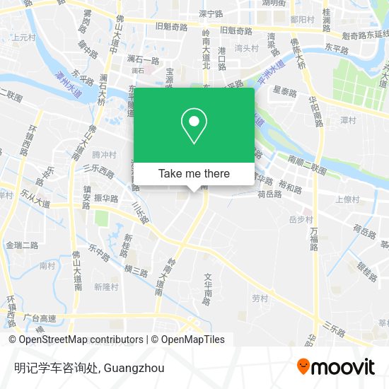 明记学车咨询处 map