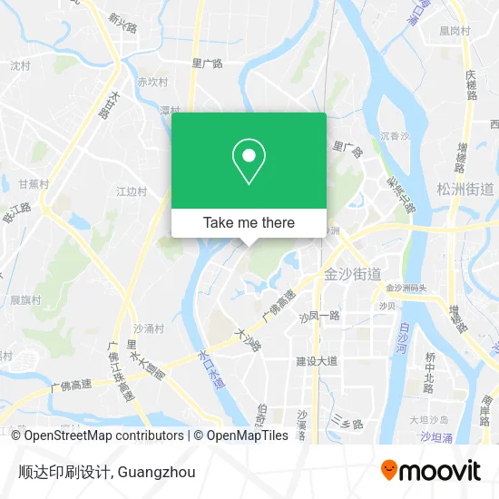 顺达印刷设计 map