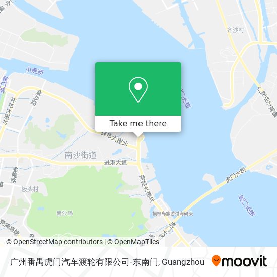 广州番禺虎门汽车渡轮有限公司-东南门 map