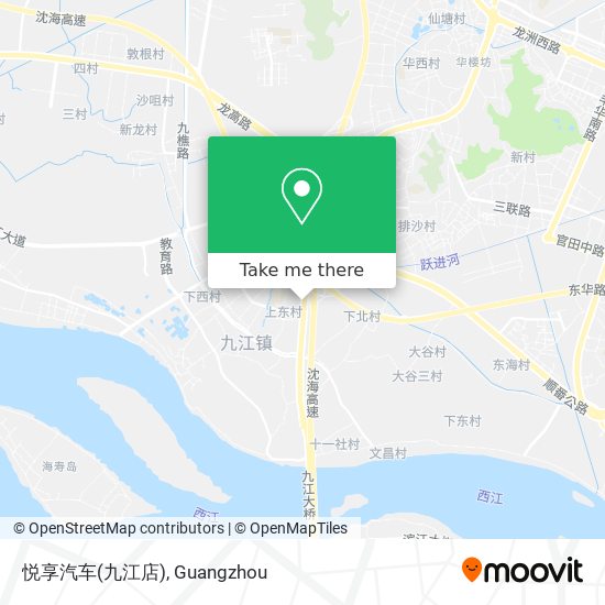 悦享汽车(九江店) map