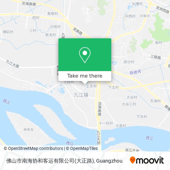 佛山市南海协和客运有限公司(大正路) map