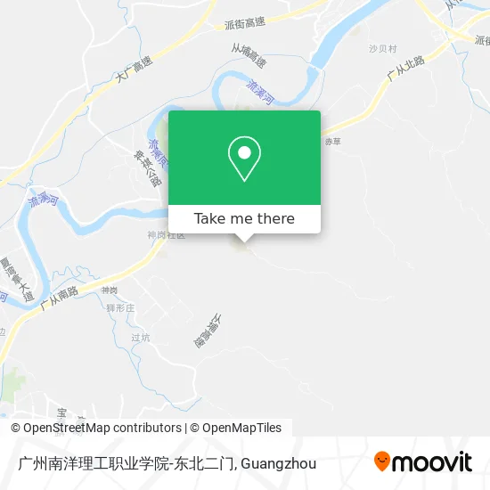 广州南洋理工职业学院-东北二门 map