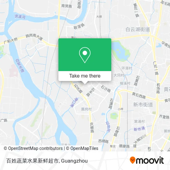百姓蔬菜水果新鲜超市 map