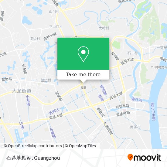 石碁地铁站 map
