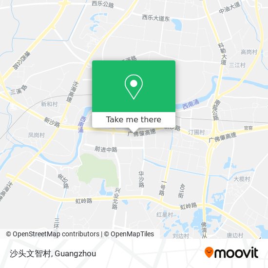 沙头文智村 map