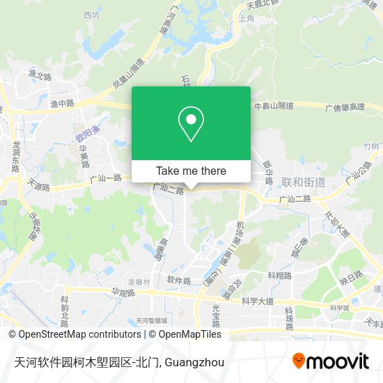 天河软件园柯木塱园区-北门 map