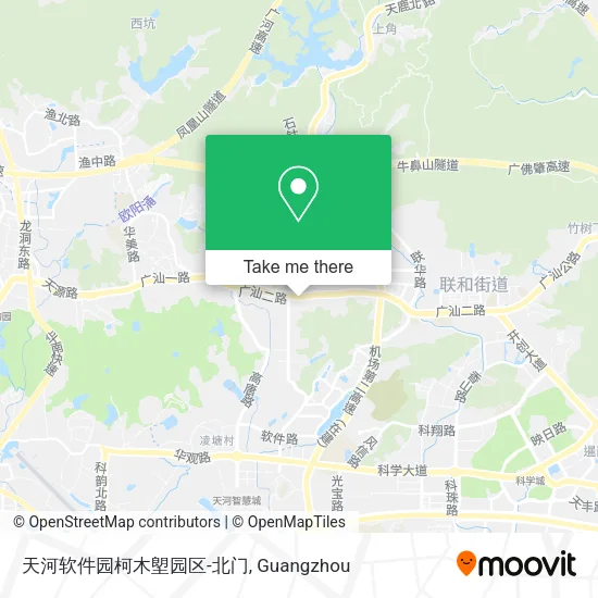 天河软件园柯木塱园区-北门 map