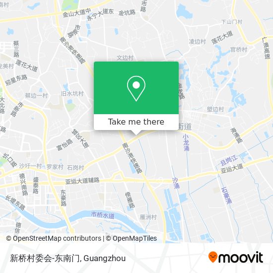 新桥村委会-东南门 map