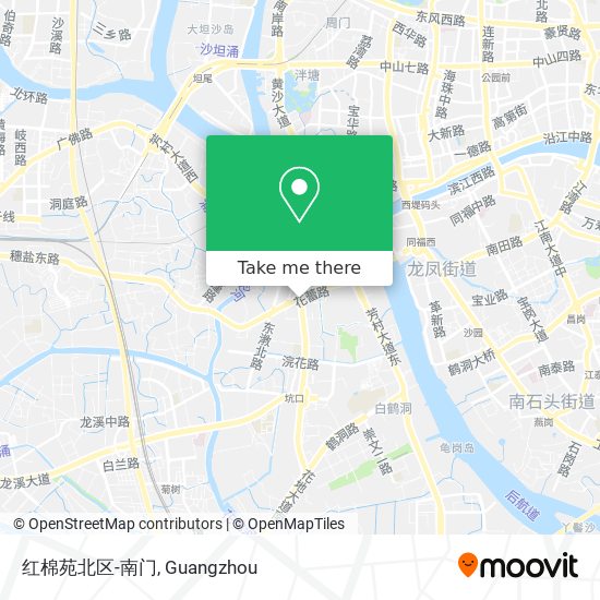 红棉苑北区-南门 map