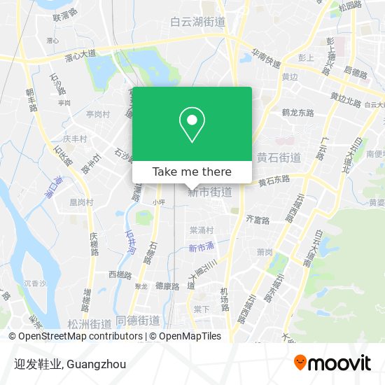 迎发鞋业 map