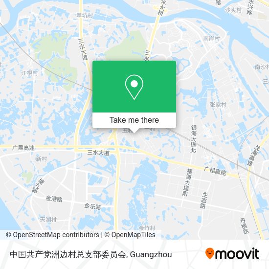 中国共产党洲边村总支部委员会 map